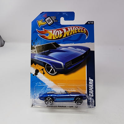 '69 Camaro #108 * Blue Toys R Us Only * Hot Wheels 2012