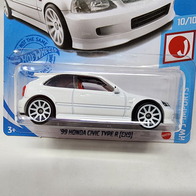 '99 Honda Civic Type R EK9 #214 * WHITE * 2021 Hot Wheels