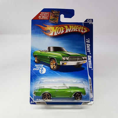 '70 Chevy Chevelle * Green w/ FTE Rims * Hot Wheels 2010