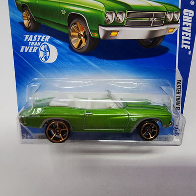 '70 Chevy Chevelle * Green w/ FTE Rims * Hot Wheels 2010