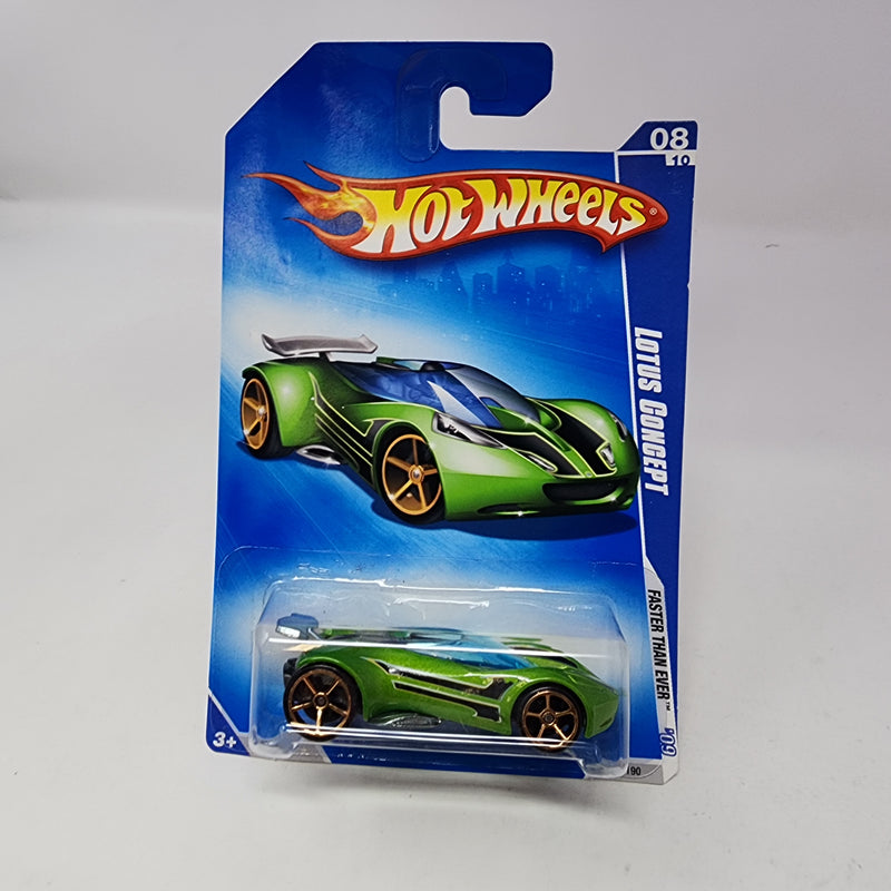 Lotus Concept * Green * Hot Wheels 2009