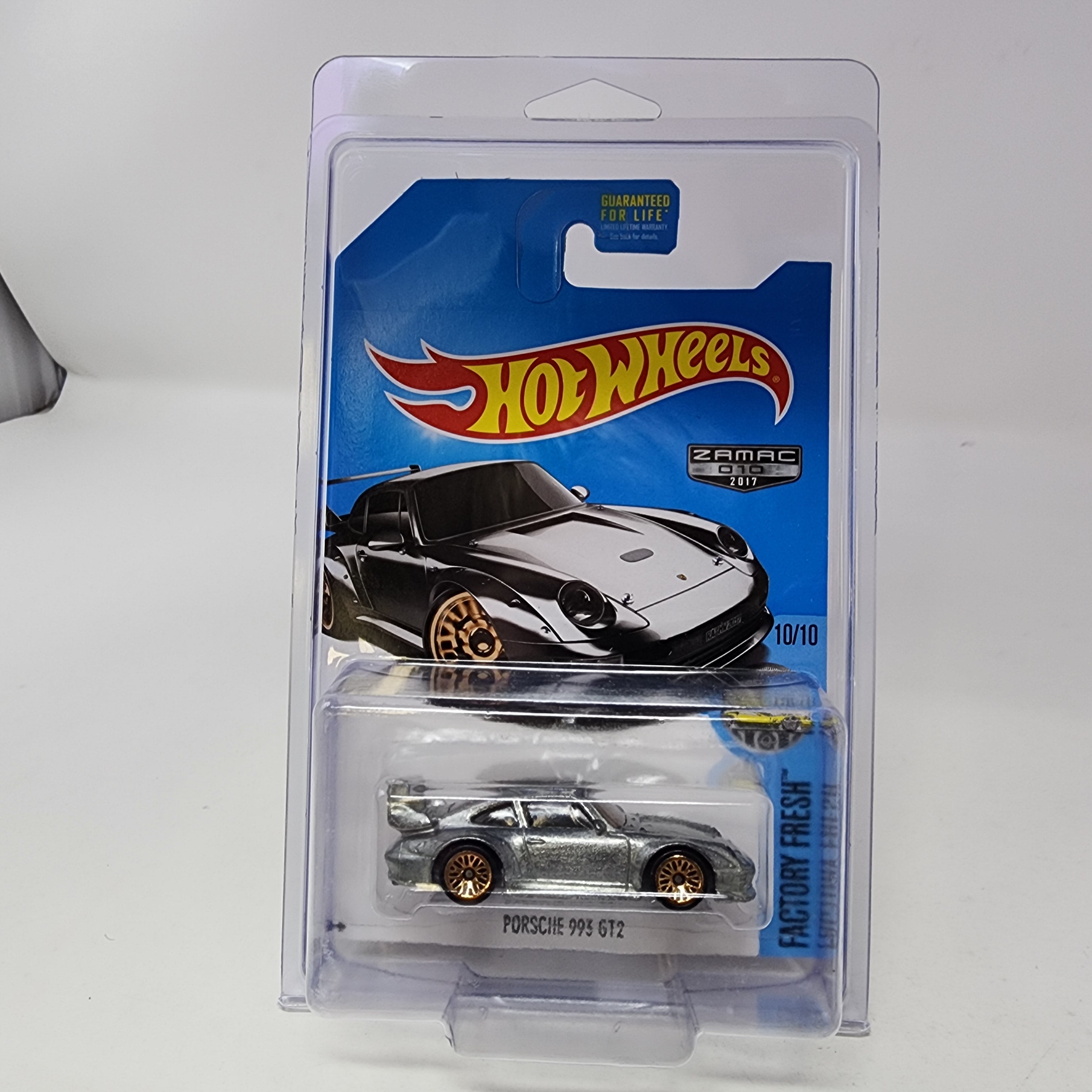 Hot Wheels Zamac Porsche 993 GT2 Diecast Car - Factory Fresh 10/10 Condition