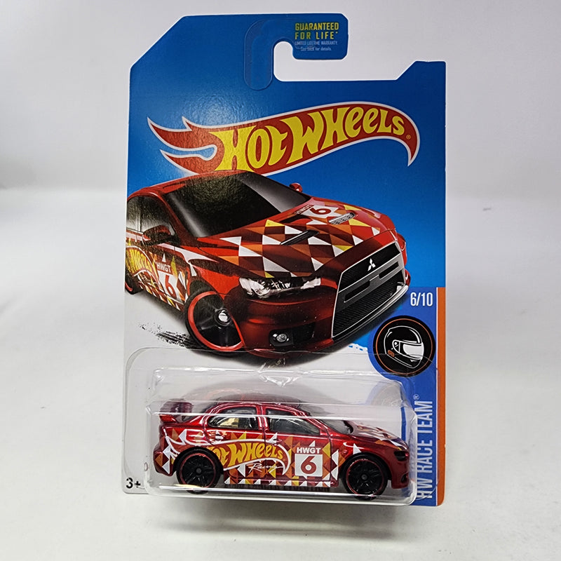 2008 Lancer Evolution * Red Kmart Only * 2015 Hot Wheels