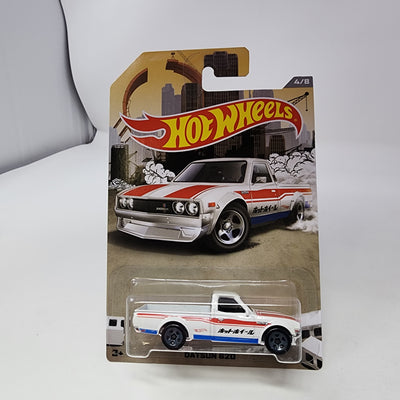 Datsun 620 4/8 * White * Hot Wheels Truck Series
