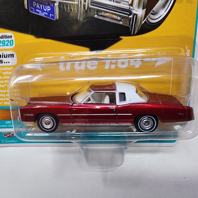 RED CHASE * 1975 Cadillac Eldorado * Auto World Luxury Cruisers