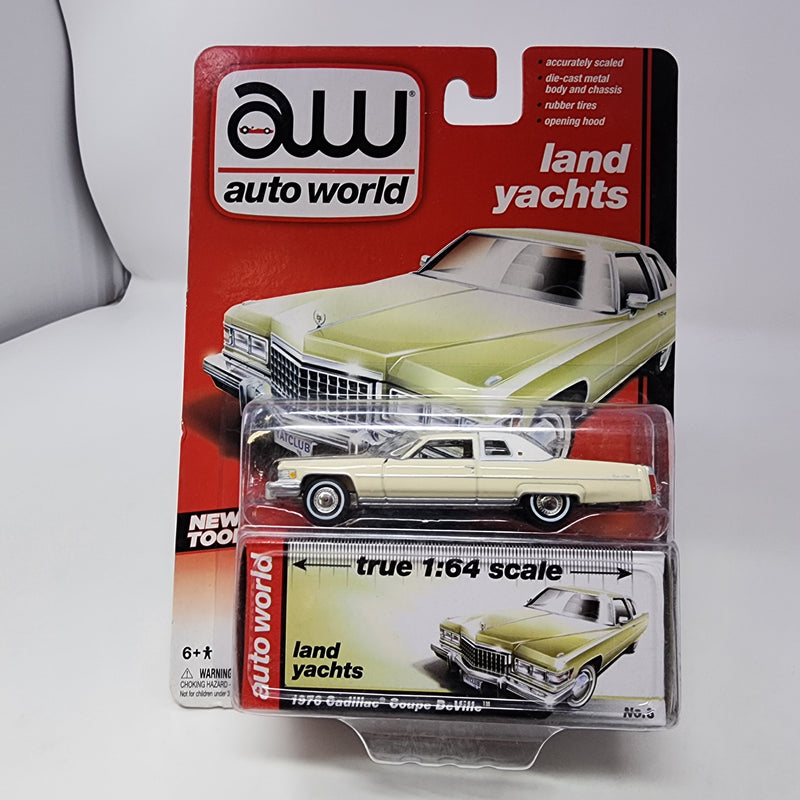 1976 Cadillac Coupe Deville * Auto World Land Yachts