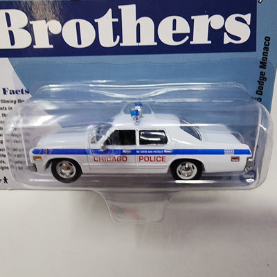 Chicago Police 1975 Dodge Monaco Blue Brothers * Johnny Lightning