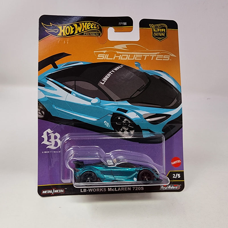 LB-Works McLaren 720S 2/5 * 2025 Hot Wheels Car Culture Silhouettes Case G