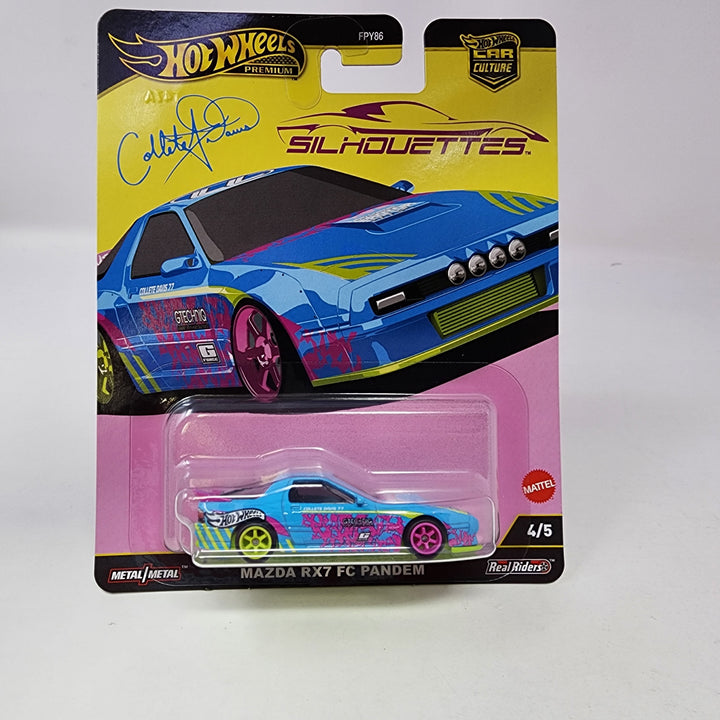 ミニカー Hot Wheels Silhouettes Mazda rx-7 FC 2025 Hot Wheels Car Culture Silhouettes Mazda RX7 FC Pandem