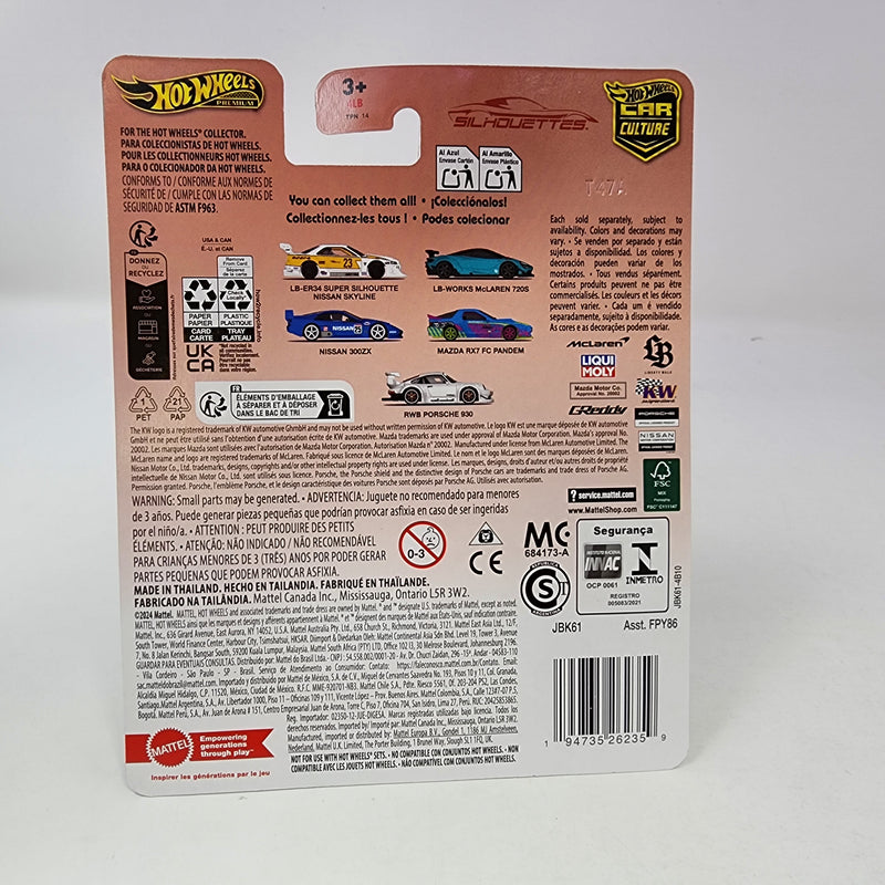 Nissan 300ZX 3/5 * 2025 Hot Wheels Car Culture Silhouettes Case G