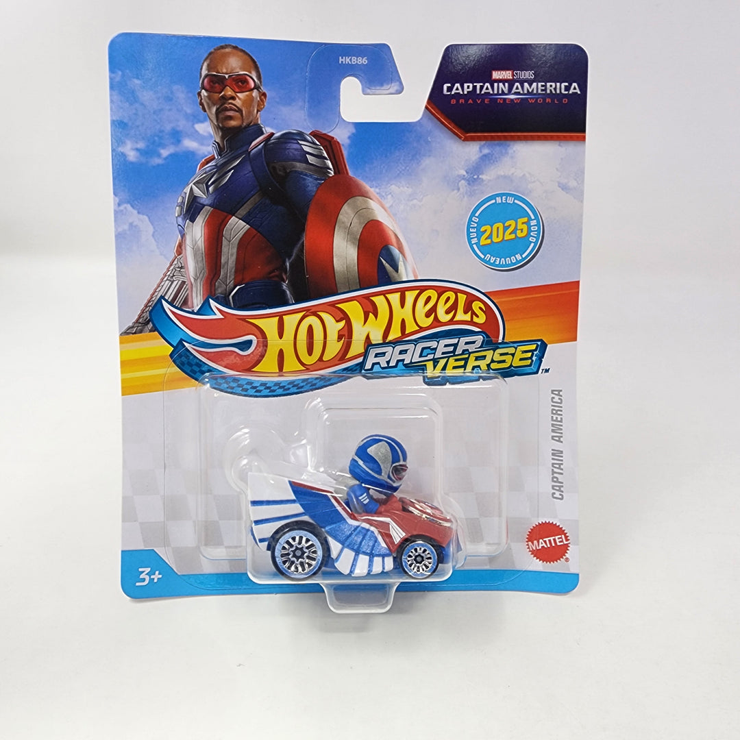 Captain America Brave New World MARVEL * 2025 Hot Wheels Racer