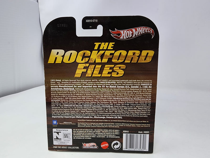 Hot Bird The Rockford Files * Hot Wheels Retro Entertainment