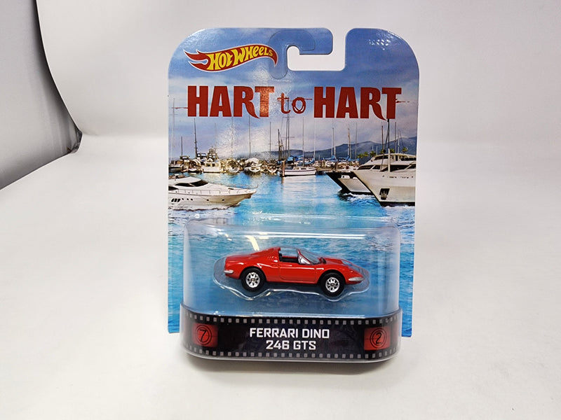 Ferrari Dino 246 GTS Hart to Hart * Hot Wheels Retro Entertainment