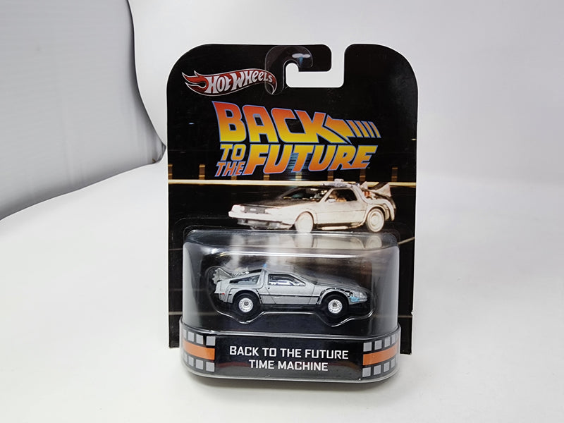 Back To The Future Time Machine * Hot Wheels Retro Entertainment