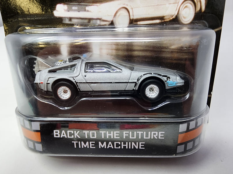 Back To The Future Time Machine * Hot Wheels Retro Entertainment