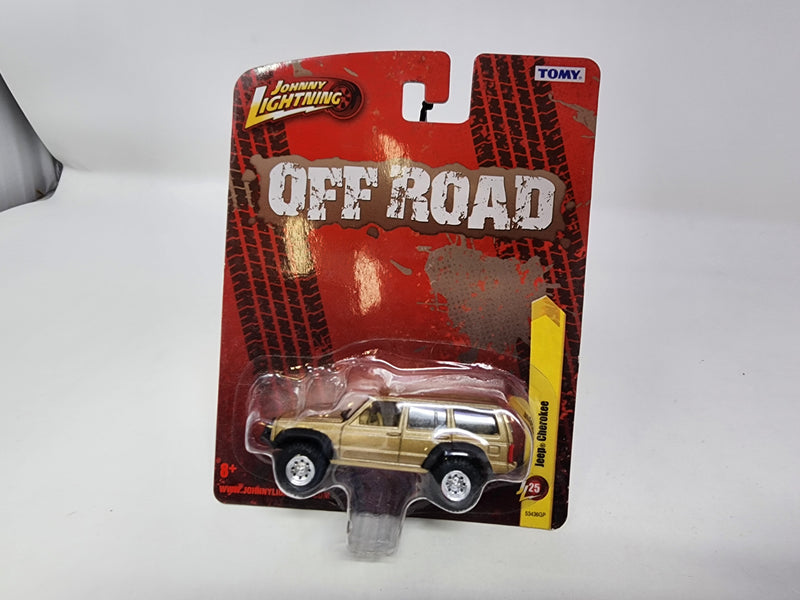 Jeep Cherokee * Gold * Johnny Lightning OFF ROAD