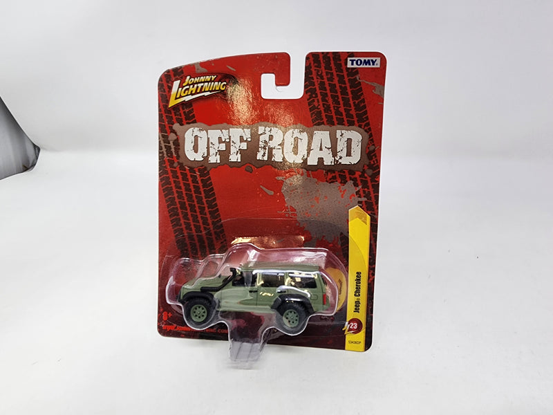 Jeep Cherokee * Green * Johnny Lightning OFF ROAD