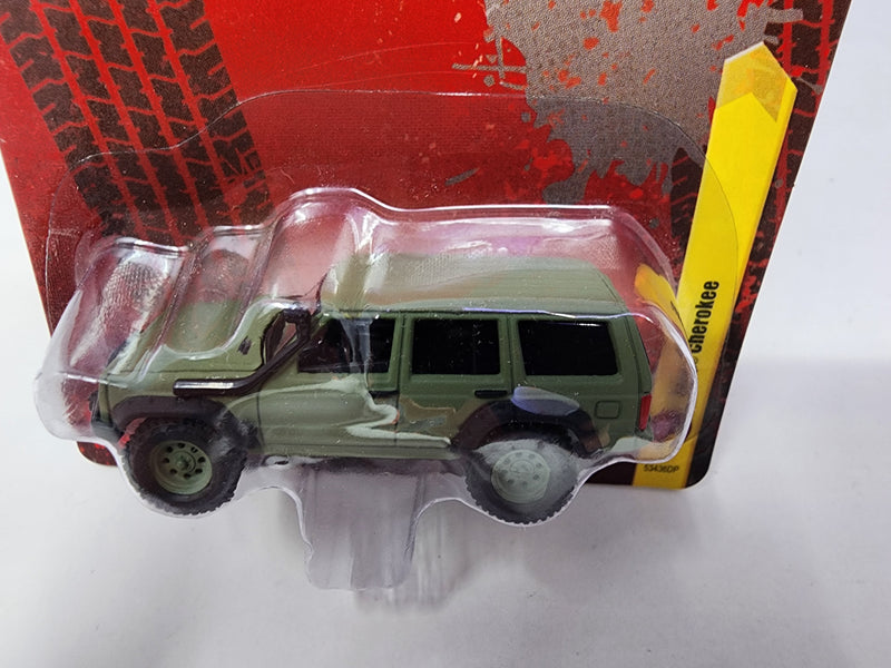 Jeep Cherokee * Green * Johnny Lightning OFF ROAD