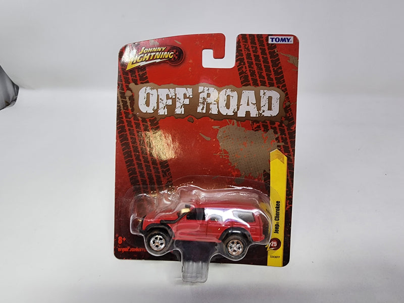 Jeep Cherokee * RED * Johnny Lightning OFF ROAD