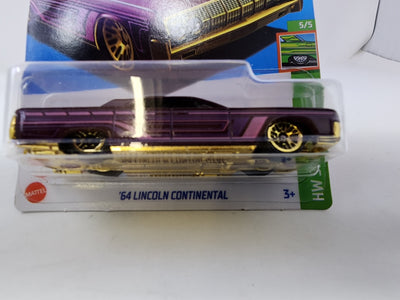 '64 Lincoln Continental #246 * Purple * 2023 Hot Wheels