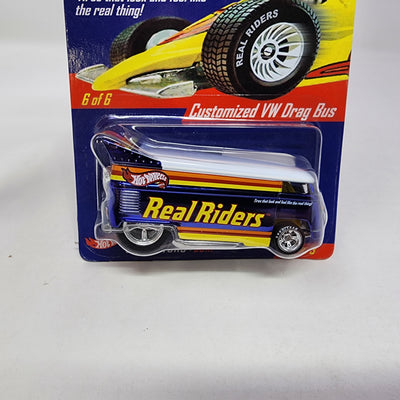 Customized VW Drag Bus Series 3 * Hot Wheels Red Line Club RLC Real Riders