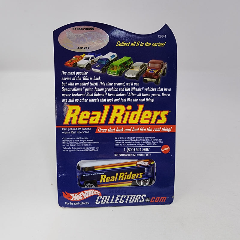 Customized VW Drag Bus Series 3 * Hot Wheels Red Line Club RLC Real Riders