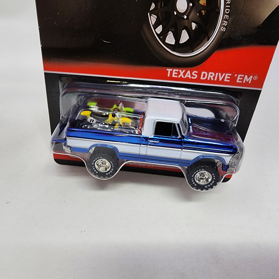 Texas Drive 'em * Hot Wheels Red Line Club RLC Real Riders