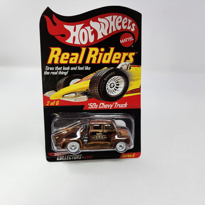 ホットウィール　　RLC リアルライダーズ　50 chevy truck Hot Wheels '50s Chevy Truck Real Riders Series 6 LE of