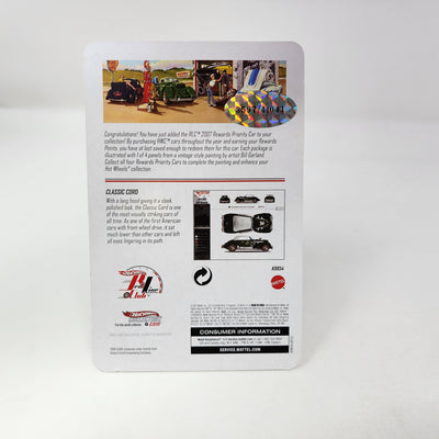 Classic Cord * Hot Wheels Red Line Club RLC Rewards Car