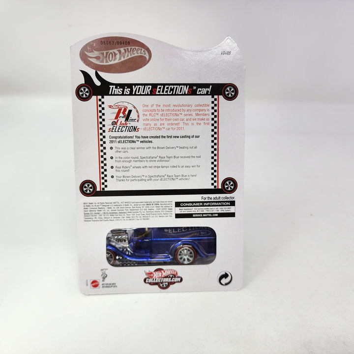 Blown Delivery * Hot Wheels Red Line Club RLC sELECTIONs
