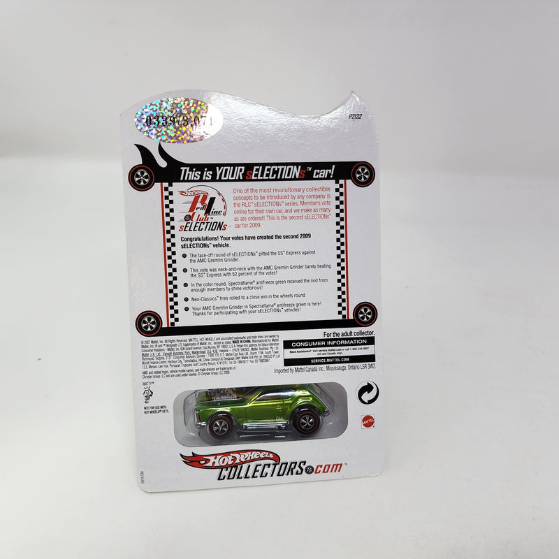 AMC Gremlin Grinder * Hot Wheels Red Line Club RLC sELECTIONs
