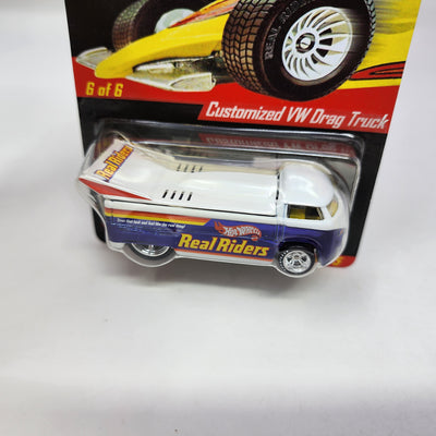 Customized VW Drag Truck Series 5 * Hot Wheels Red Line Club RLC Real Riders