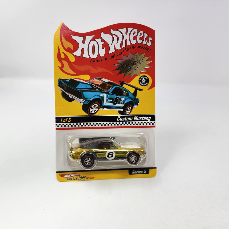 Custom Mustang * Hot Wheels Red Line Club RLC Neo-Classics