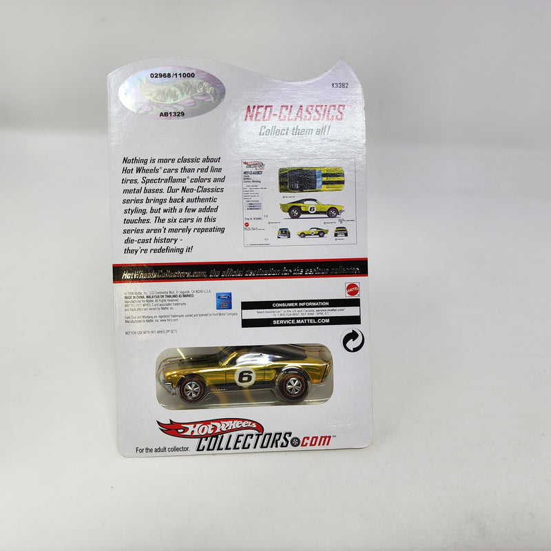 Custom Mustang * Hot Wheels Red Line Club RLC Neo-Classics