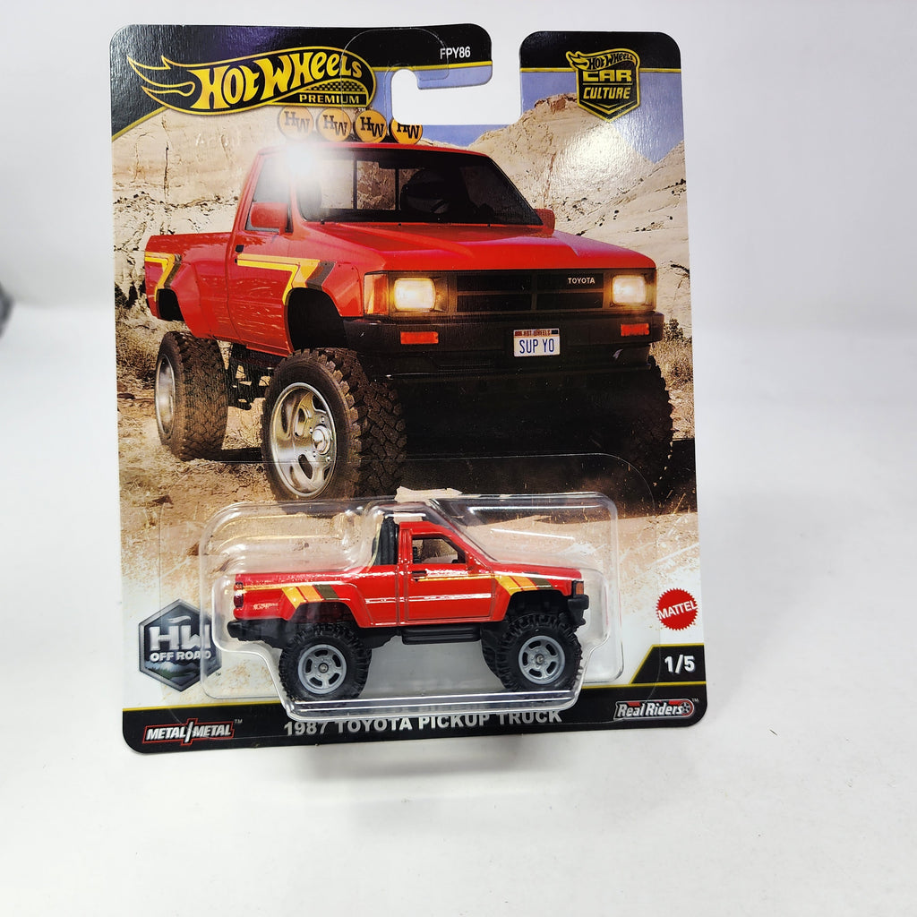 1987 Toyota Pickup Truck 1/5 * 2025 Hot Wheels Car Culture OFF