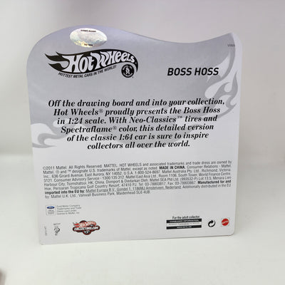 Boss Hoss * Hot Wheels Red Line Club RLC * 1:24 Scale