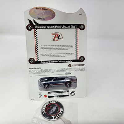 Custom Plymouth Barracuda Chrome * Hot Wheels Red Line Club RLC Exclusive