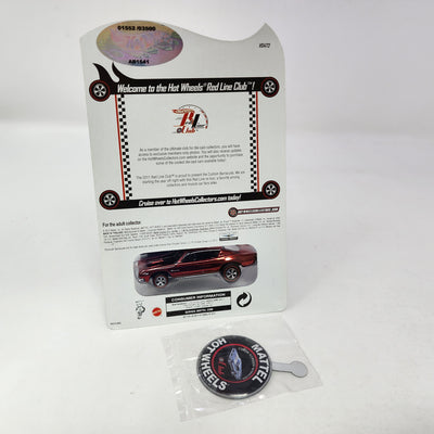 Custom Plymouth Barracuda RED * Hot Wheels Red Line Club RLC Exclusive