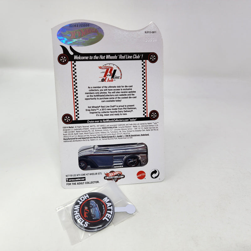 Drag Dairy Chrome * Hot Wheels Red Line Club RLC Exclusive