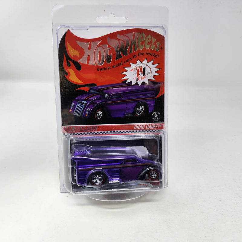 Drag Dairy Purple * Hot Wheels Red Line Club RLC Exclusive
