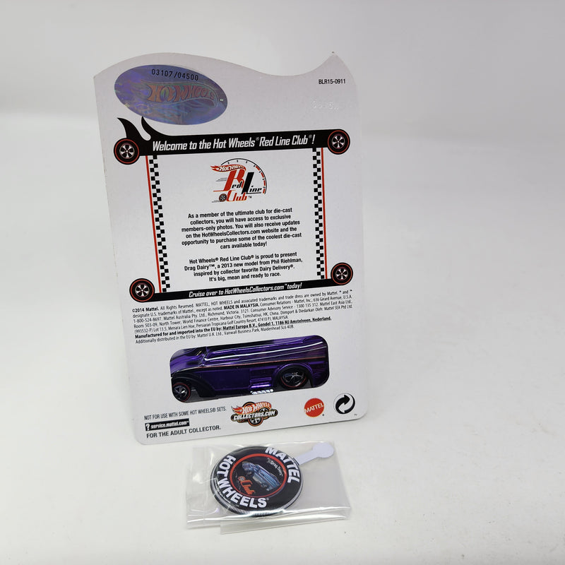 Drag Dairy Purple * Hot Wheels Red Line Club RLC Exclusive