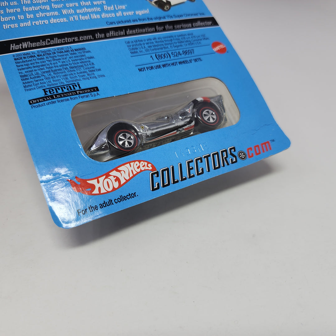 Ferrari P4 * Hot Wheels Red Line Club RLC Super Chromes Bad Ferrari P4 * Hot Wheels Red Line Club RLC Super Chromes Bad