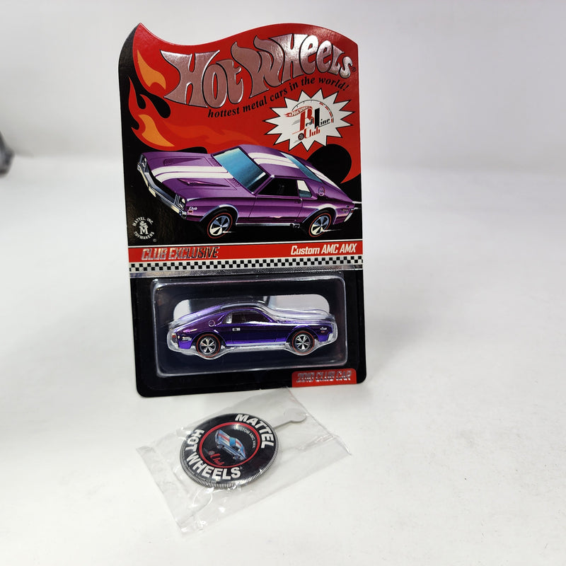 Custom AMC AMX Purple * Hot Wheels Red Line Club RLC Exclusive