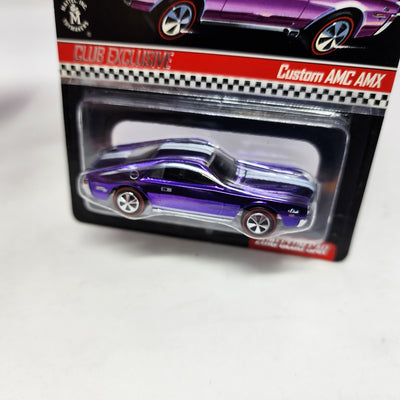 Custom AMC AMX Purple * Hot Wheels Red Line Club RLC Exclusive