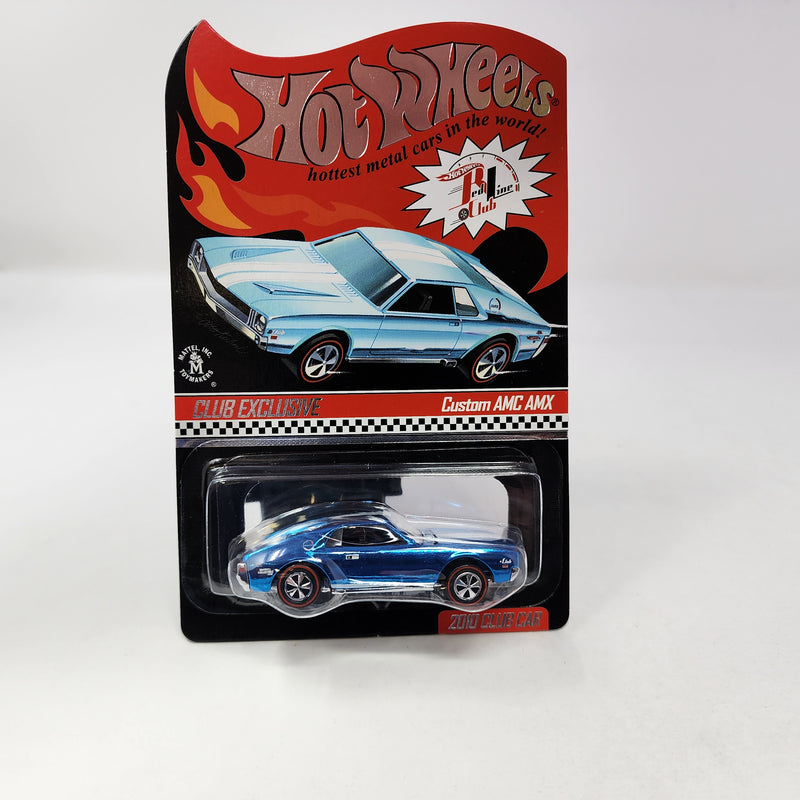 Custom AMC AMX Blue * Hot Wheels Red Line Club RLC Exclusive