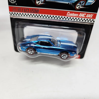 Custom AMC AMX Blue * Hot Wheels Red Line Club RLC Exclusive