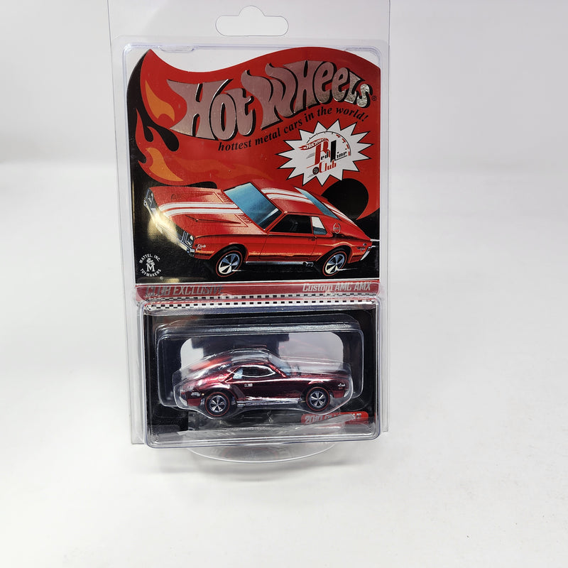 Custom AMC AMX RED * Hot Wheels Red Line Club RLC Exclusive