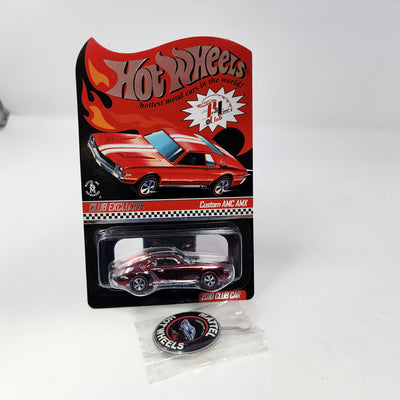 Custom AMC AMX RED * Hot Wheels Red Line Club RLC Exclusive