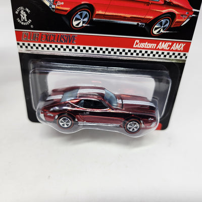 Custom AMC AMX RED * Hot Wheels Red Line Club RLC Exclusive