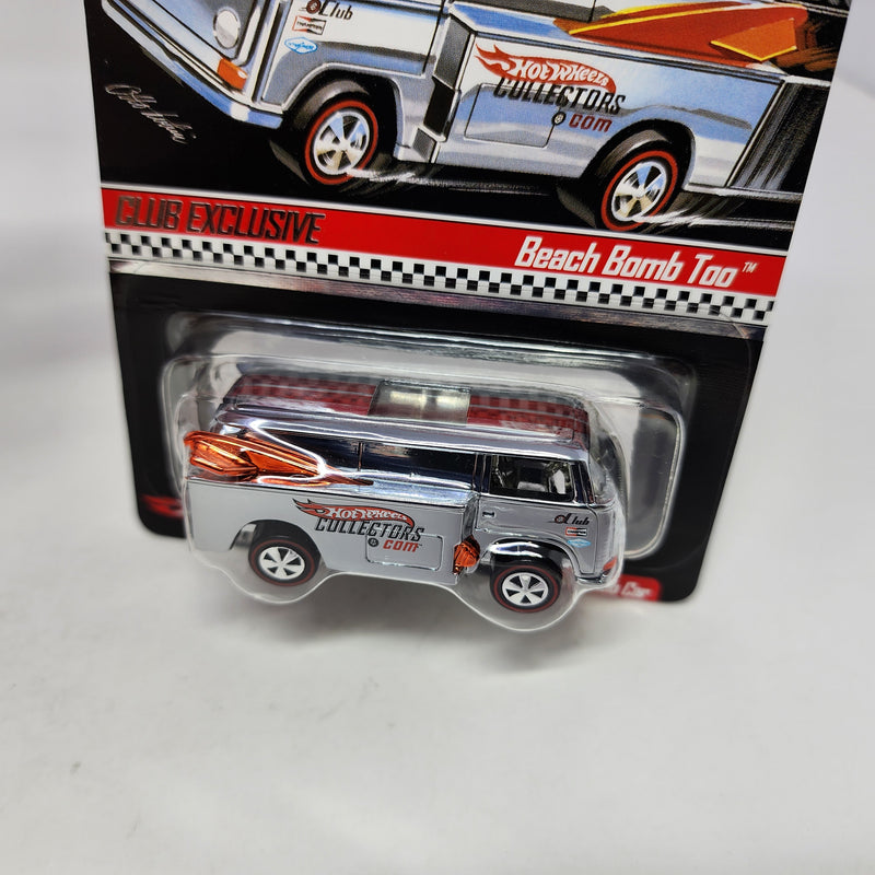 Beach Bomb Too CHROME * Hot Wheels Red Line Club RLC Exclusive